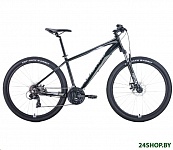 Картинка Велосипед Forward Apache 27.5 2.0 D р.21 2022 (черный/серый)