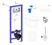 Картинка Унитаз Lavinia Boho Relfix Biore Rimless 9 в 1 97020157 (белый пластик)