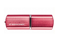 Картинка USB Flash Silicon-Power LuxMini 720 Peach 64GB (SP064GBUF2720V1H)