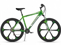 Картинка Велосипед BRAVO Hit 26 D FW (18, зеленый/белый/серый)