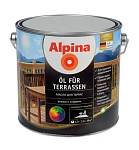 Картинка Масло Alpina Oel Fuer Terrassen 2.5 л (светлый)
