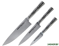 Картинка Набор ножей Samura Bamboo SBA-0220