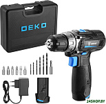 DKCD12V PRO 083-1007 (с 2-мя АКБ, кейс)