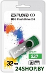 Картинка USB флэш-накопитель Exployd 530 32GB (зеленый) (EX032GB530-G)