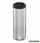 Картинка Термокружка Klean Kanteen TKWide Cafe Cap Brushed Stainless 1008312 473 мл
