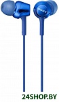Картинка Наушники с микрофоном Sony MDR-EX255AP (синий)