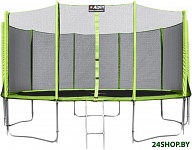 Картинка Батут Alpin 4.35м с защитной сеткой и лестницей