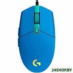 Картинка Игровая мышь Logitech G102 Lightsync (синий)