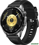 Watch GT 6 46 мм (черный, с черным силиконовым ремешком, международная версия)