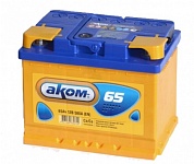 Картинка Аккумулятор АКОМ 6СТ-65 Евро EFB