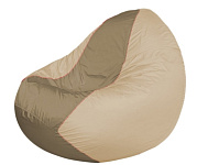 Картинка Бескаркасное кресло Flagman Classic К2.1-188 (темно-бежевый/светло-бежевый)