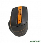 Картинка Мышь A4Tech Fstyler FG30 (черный/оранжевый)