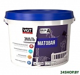 Картинка Эмаль VGT ВД-АК-1179 Универсальная Матовая RAL8011 1 кг (коричневый)