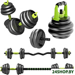 со штангой и гирями 7в1 20 кг