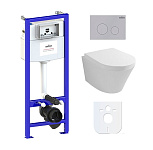 Картинка Унитаз Lavinia Boho Relfix Biore Rimless 6 в 1 77040103