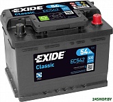 Картинка Автомобильный аккумулятор Exide Classic EC542 (54 А·ч)