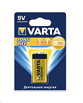 Картинка Батарейка КРОНА Varta Longlife 6LR61 1BL 4122