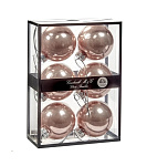 Картинка Набор шаров новогодних Goodwill UG 60009 (6шт, пыльная роза)