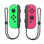 Картинка Набор геймпадов Nintendo Joy-Con (неоновый зеленый/неоновый розовый)