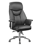 Картинка Кресло Riva 9501 (кожа, черный)