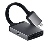 Картинка Адаптер Satechi Type-C Dual HDMI ST-TCDHAM