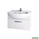 Картинка Мебель для ванных комнат Dreja Тумба Alfa New 65 99.0306 с умывальником Alfa 65 194202