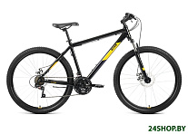 Картинка Велосипед Altair AL 27.5 D р.17 2022 (черный/оранжевый)