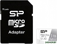 Картинка Карта памяти Silicon Power Superior microSDXC 1Tb SP001TBSTXDA2V20SP