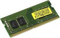 Картинка Оперативная память Kingston ValueRam 4GB DDR4 SO-DIMM PC4-17000 [KVR21S15S8/4]