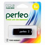 Картинка USB Flash Perfeo C09 8GB (черный) [PF-C09B008]