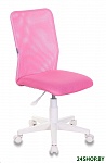 Картинка Компьютерное кресло Бюрократ KD-9/WH/TW-13A (розовый)
