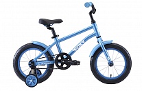 Картинка Детский велосипед Stark Foxy 14 boy (голубой/белый, 2020)