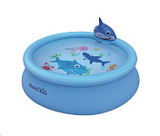 Картинка Надувной бассейн Jilong Shark 3D Spray Pool JL17822 (190x47)