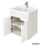 Картинка Тумба с умывальником Акватон Флай 60 (1A2373K0FAX10)