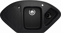 Картинка Кухонная мойка Ulgran U-501 (черный)
