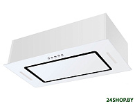 Картинка Кухонная вытяжка HOMSair Crocus Push 52 Glass (белый)