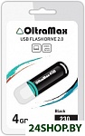 Картинка Флеш-память USB OltraMax 230 4GB (черный) (OM-4GB-230-Black)