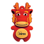 Картинка USB Flash Mirex DRAGON RED 8GB (13600-KIDDAR08)