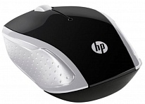Картинка Мышь HP 200 (черный/серебристый)