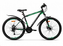 Картинка Велосипед Aist Quest Disc 26 2022 (16, серый/зеленый)