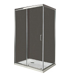 Картинка Душевой уголок BelBagno UNO-AH-1-110/80-C-Cr 110x80 (прозрачное стекло)