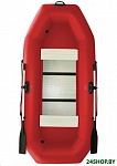 Картинка Надувная лодка Polar Bird Чирок PB- 280 Т СС ПБ111 слань стеклокомпозит (красный)