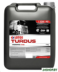 Картинка Моторное масло Lotos Turdus Powertec 5100 10W-40 17кг