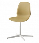 Картинка Офисный стул Ikea Лейф-арне 493.049.67 (оливково-зеленый/бальсбергет белый)