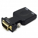 Адаптер VGA (15M)+audio -> HDMI (F) (питание miniUSB)