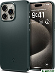 Thin Fit для iPhone 15 Pro Max ACS06548 (зеленый)