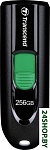 Картинка USB Flash Transcend JetFlash 790C 256GB (черный/зеленый)