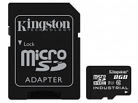 Картинка Карта памяти Kingston microSDHC (Class 10) U1 8GB + адаптер [SDCIT/8GB]