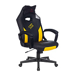 Картинка Кресло Zombie Hero Cyberzone (черный/желтый)