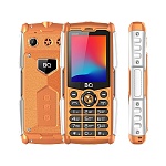 Картинка Мобильный телефон BQ-Mobile BQ-2449 Hammer (оранжевый)